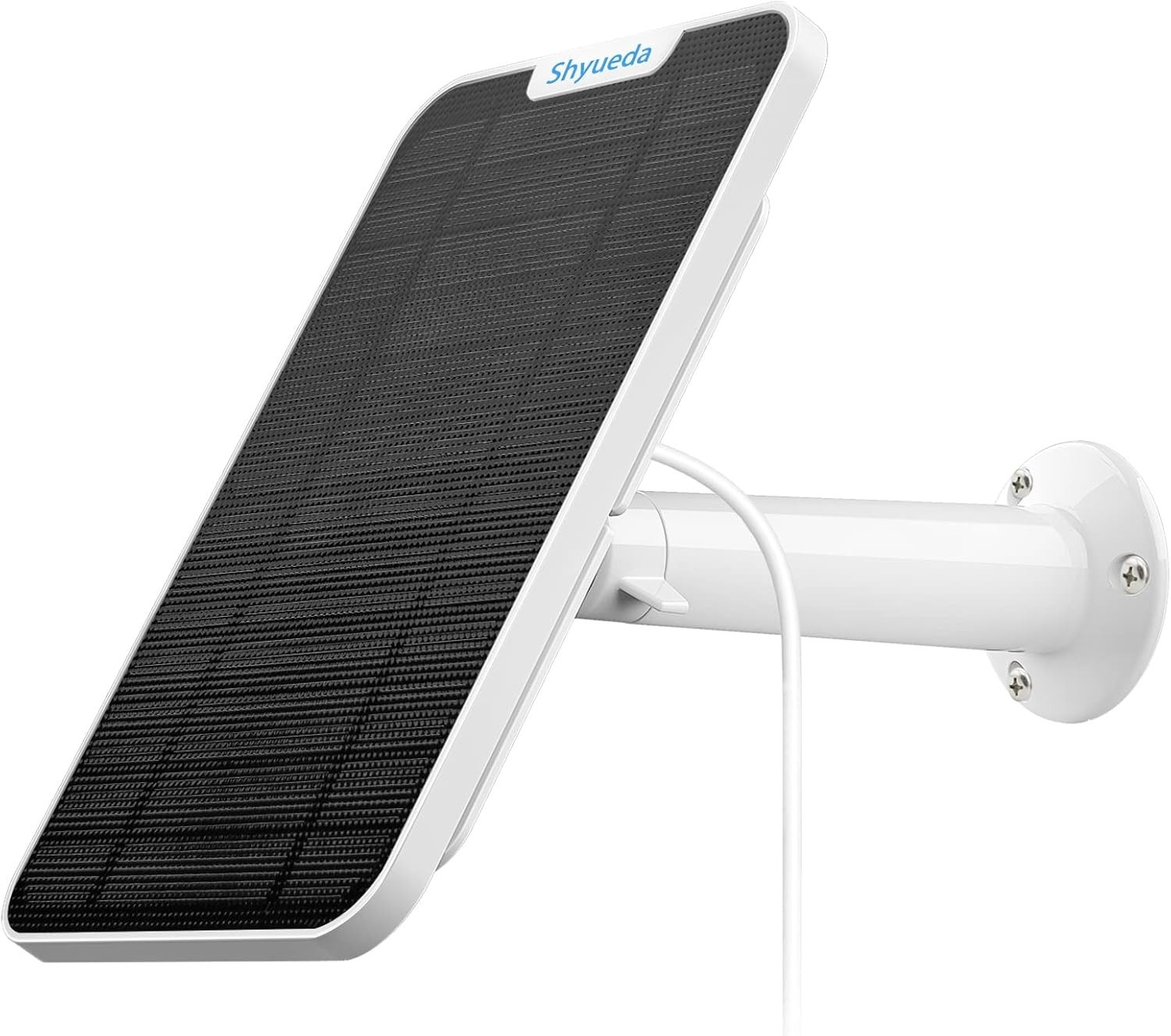 Durable Solar Panel with 3ft Cable for SimpliSafe Outdoor Security Cameras