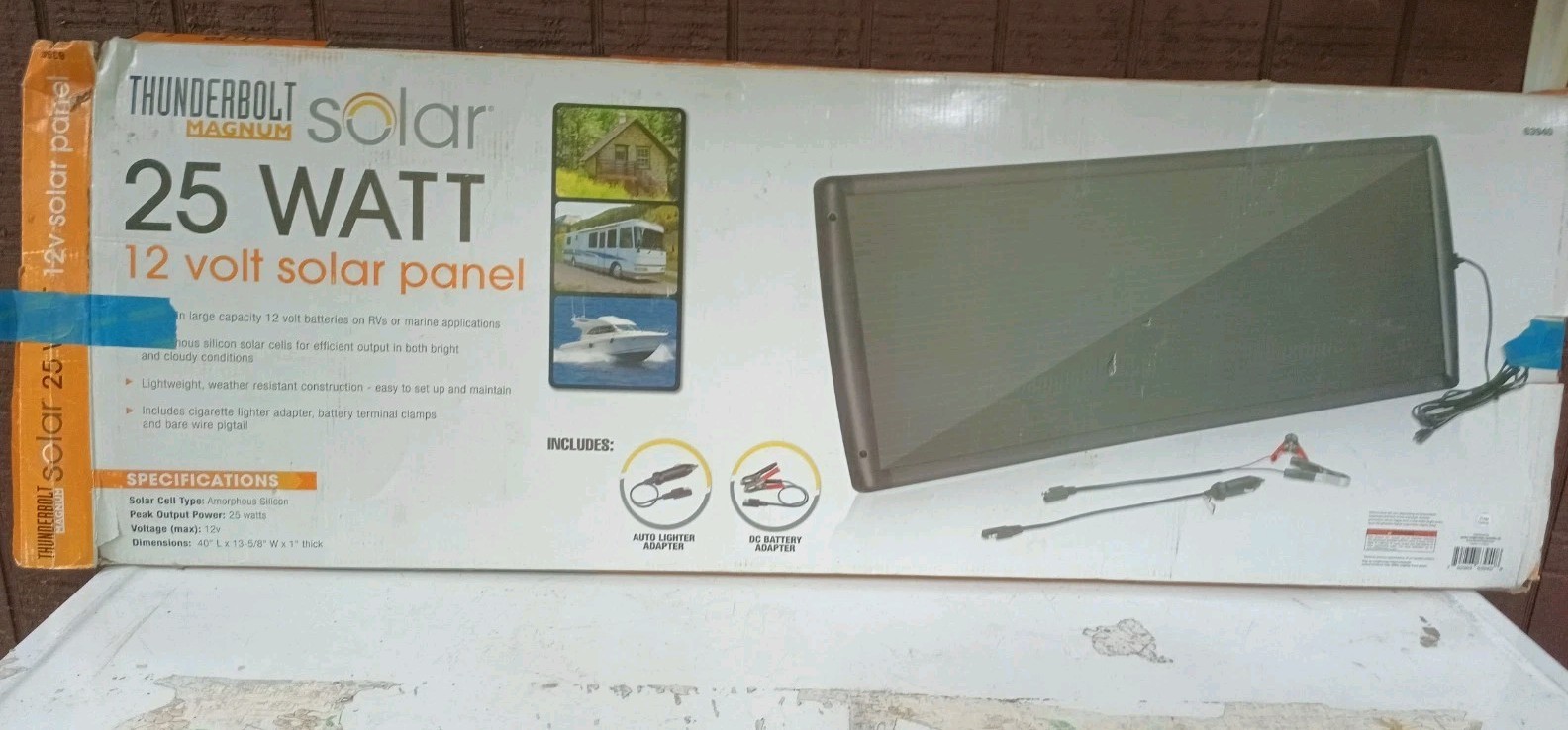 Thunderbolt 25w Solar Panel
