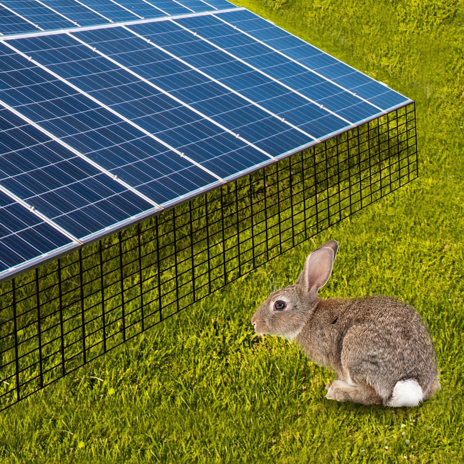 100ft Solar Panel Wire Mesh Roll & Clip kit – Pigeon Bird Proofing Guard Kit