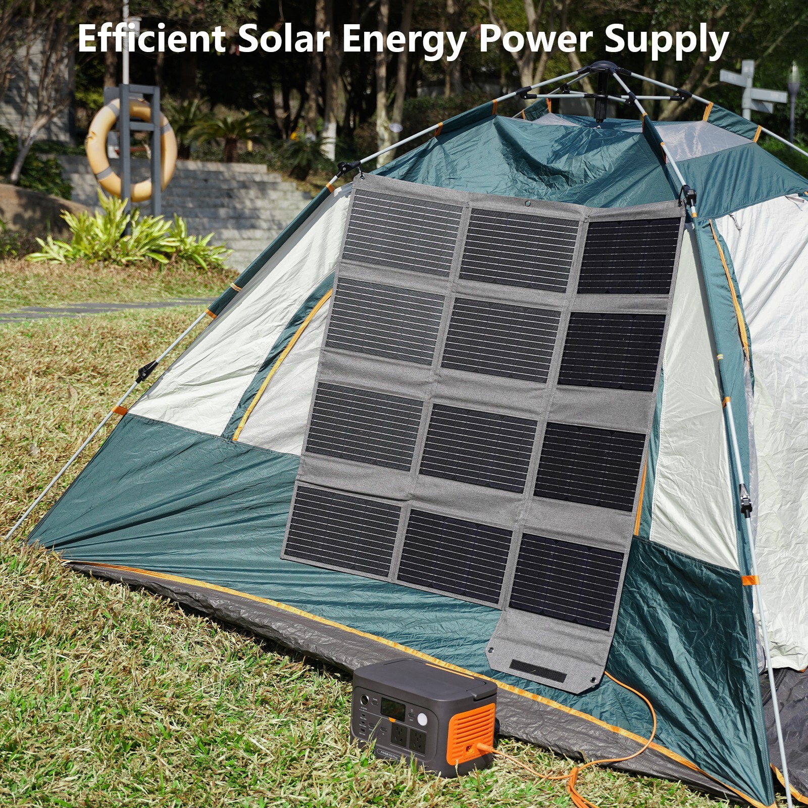 Folding Solar Panel Charger Power Bank 120 watt PD PPS Solar Phone Fast Charger