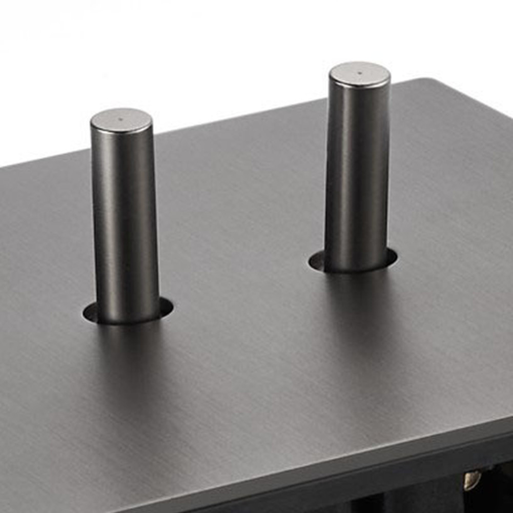 Stainless Steel 86x86mm For toggle Switch Socket Panel Matte Gray Finish