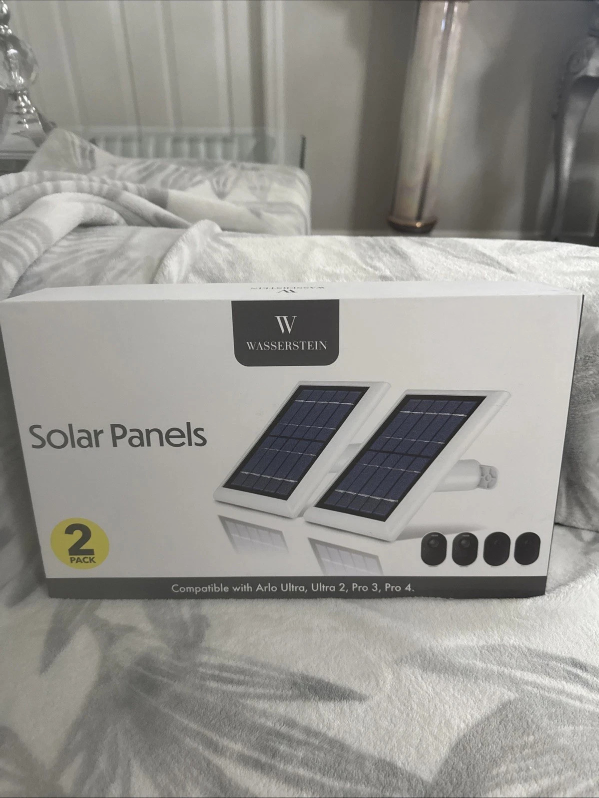 Wasserstein 2W Solar Panel for Arlo Ultra 2 Pack New