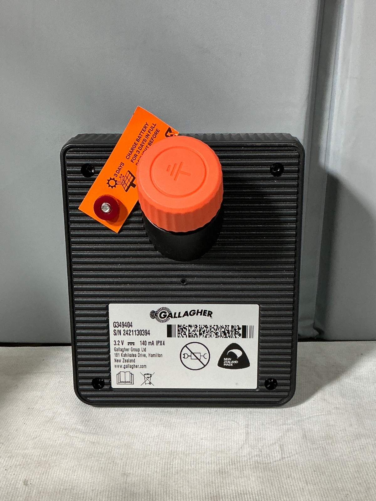 + Gallagher S6 Lithium Solar Fence Energizer with Solar Panels Model: G349404