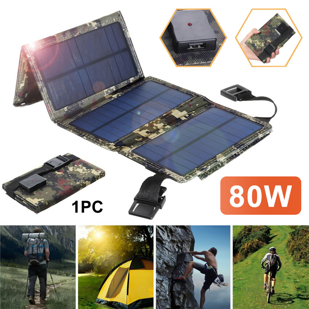 Solar Panel Charger – Weatherproof, RV Travel & Outdoor Gear Energy Supply