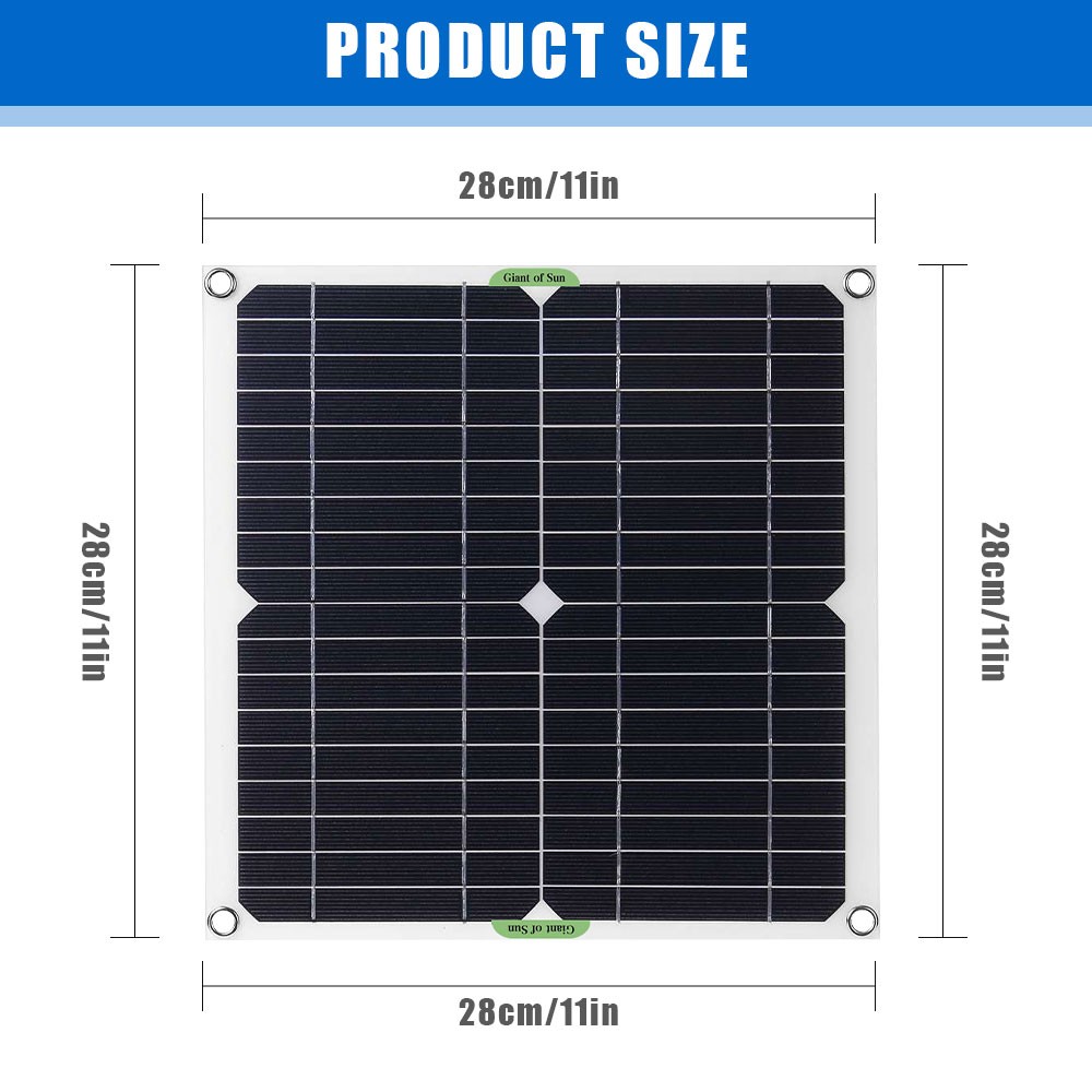 400 Watts Solar Panel Kit 100A 12V Battery Charger with Controller Caravan Boat