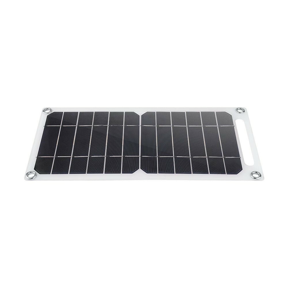 Cell Phone Solar Charger Panel Emergency Backup USB 5V Home Camping Hiking