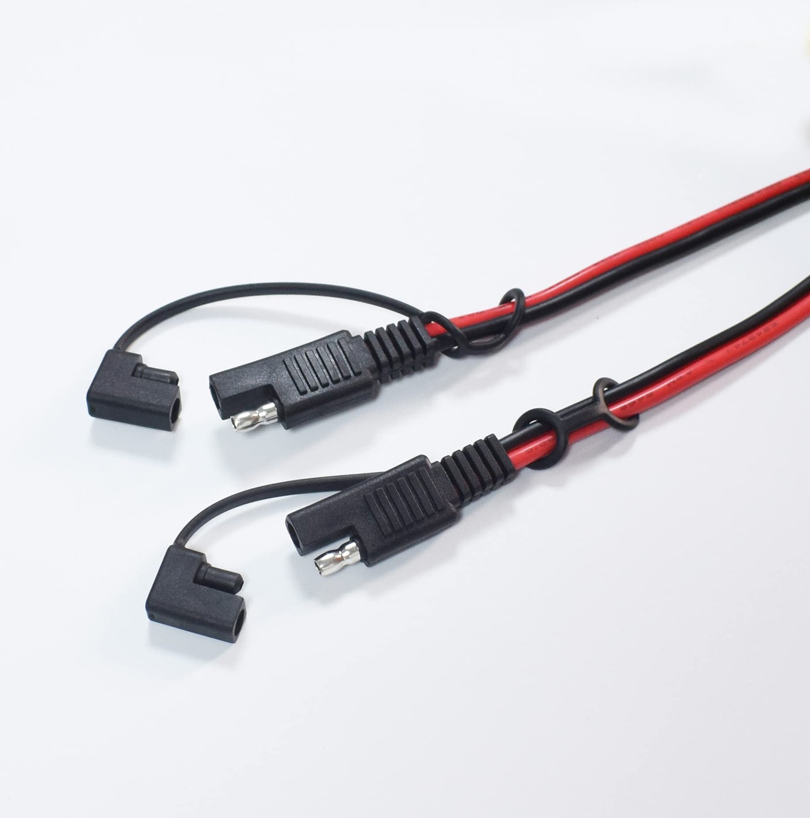 SAE Extension Cable with Dust Cap – 14 AWG SAE to SAE Power Automotive Extens…