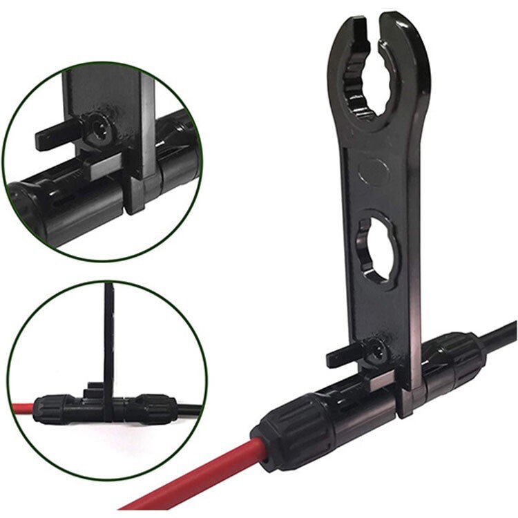 2PCS MC-4 Solar Connector Tool for Spanner Wrench PV Panel Wire Connect