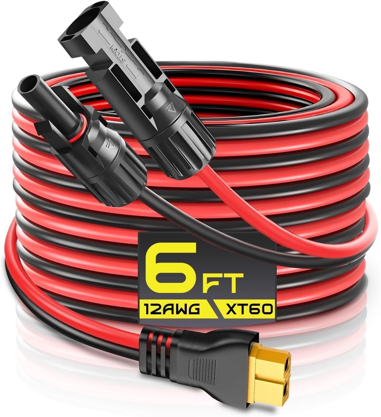 Versatile 6FT XT60 Solar Charging Cable – Easy Installation & High Performance