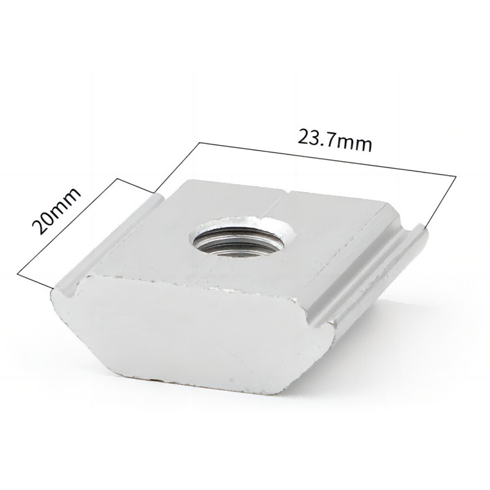 Solar Panel Support Clamp 4/10Pcs Medium Mounting PV Parts Photovoltaic