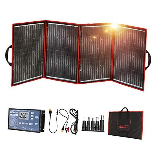 220w 18v Foldable Solar Panel Kit 220 Watts Monocrystalline Foldable