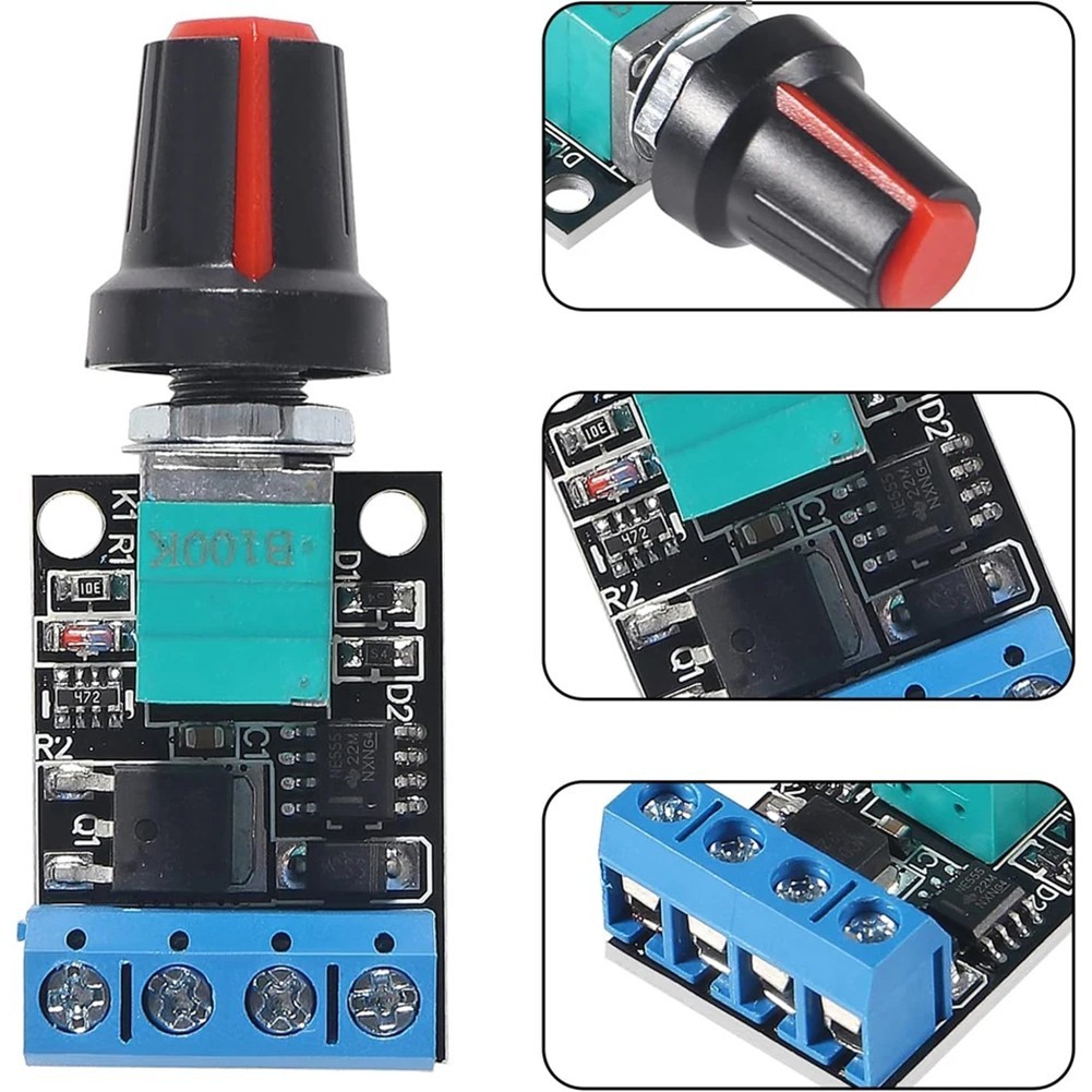Voltage Regulator 516V10A for PWM DC Motor and LED Dimming Applications