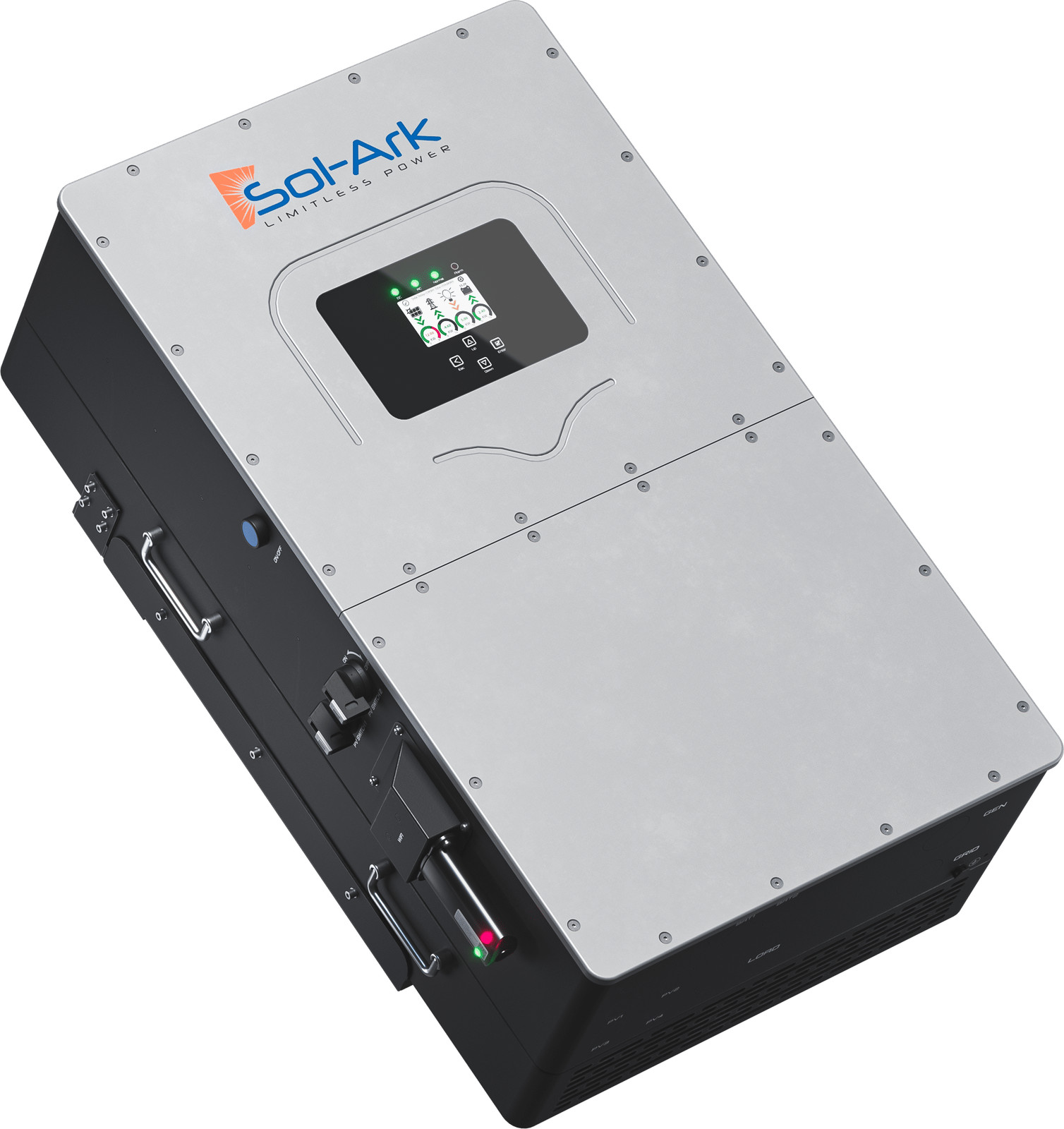 Commercial 60KW Solar Array – 3 Phase 208V Solar Kit + 2x 30K 208V Sol-Ark Inver