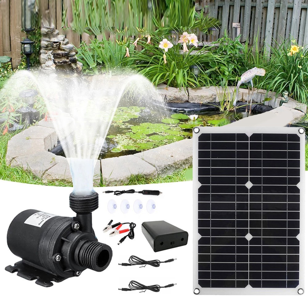 800L/H Water Circulation 20W Solar Water Pump Environmentally Friendly
