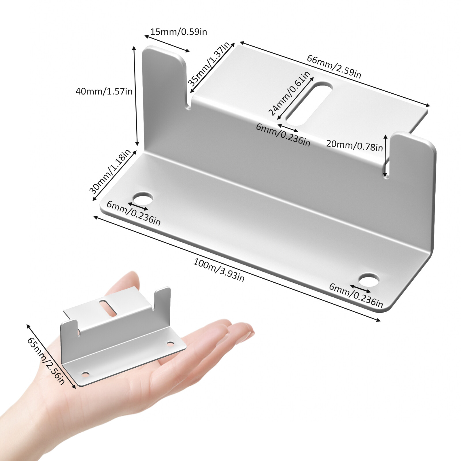 16 Sets Solar Panel Z Bracket Mounting Mounts Set Aluminum RV Boat Roof Wall