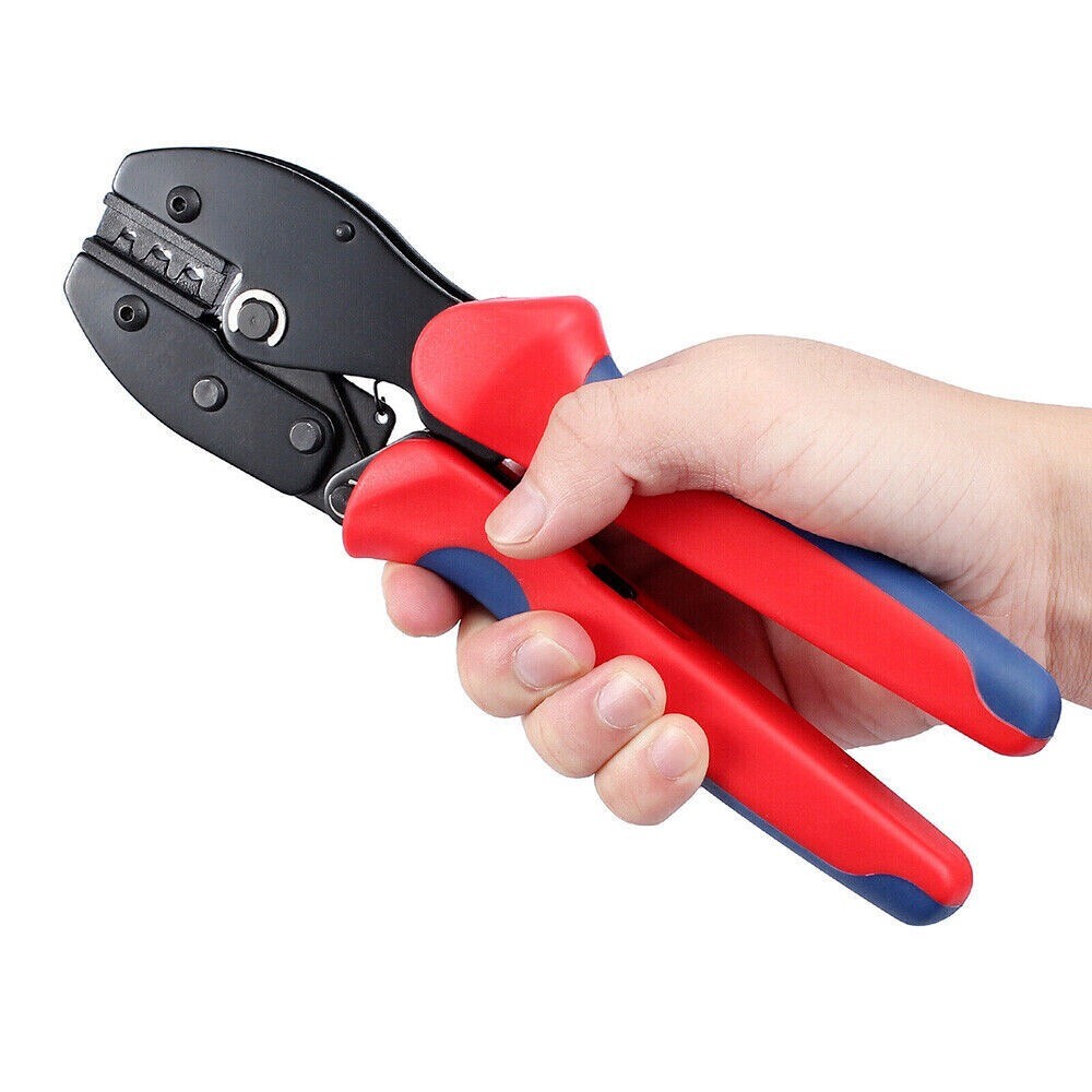 43Pcs Solar Crimper Tool Kit for Connecting Solar Panel Cable Wire Connector Kit