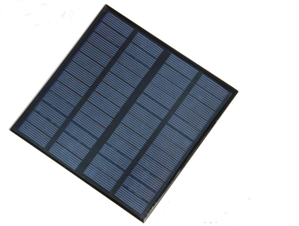 Solar Panel 3W 12V Polycrystalline Silicon DIY Module Battery Charge