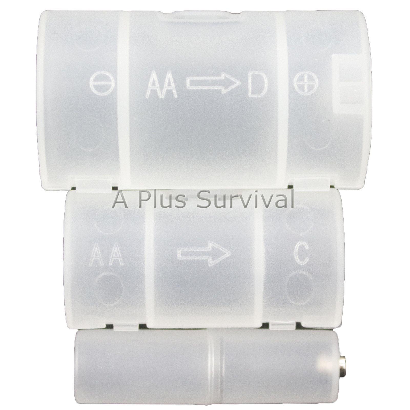 Battery Converter Set AA AAA C D – Emergency Power Charging Survival Kit