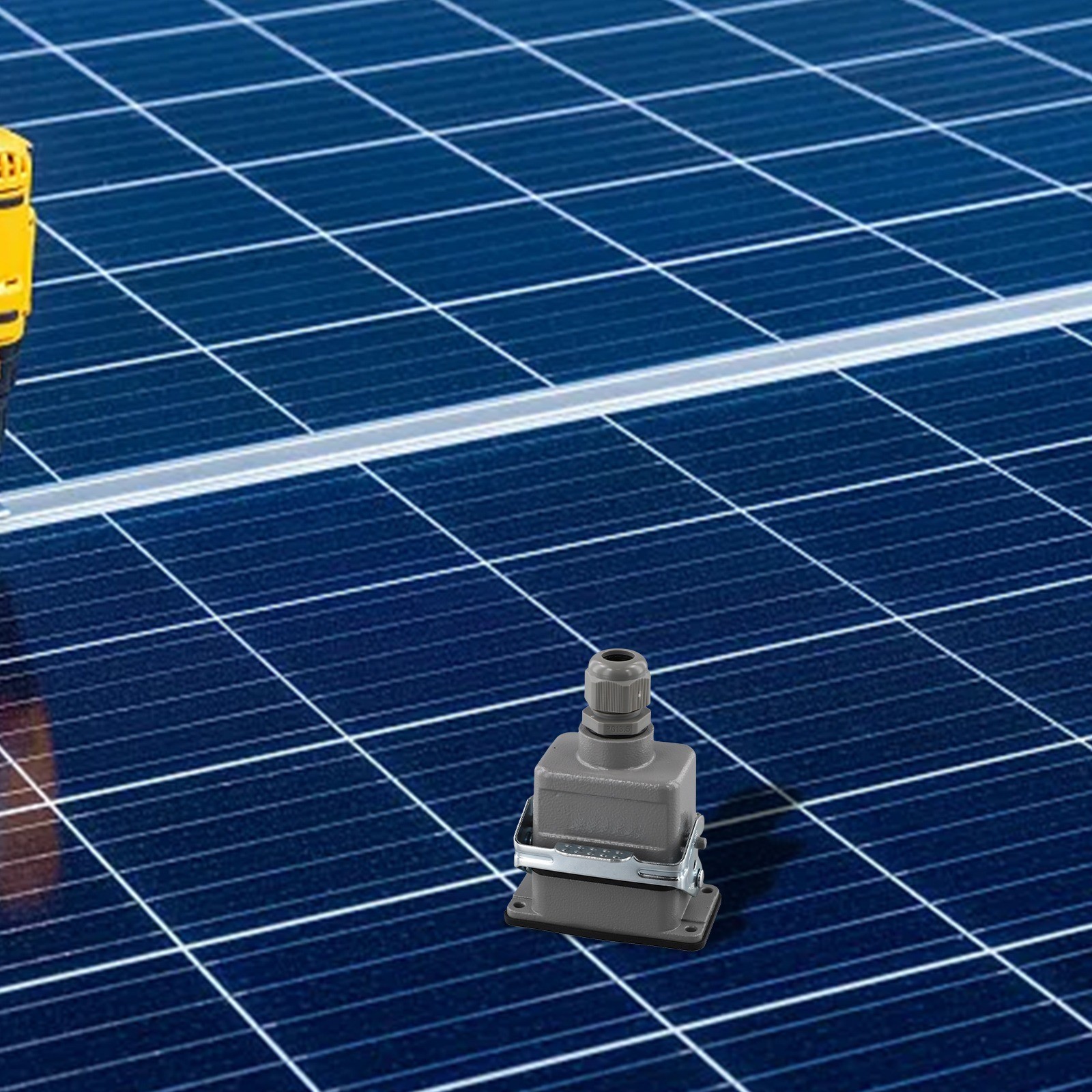 Reliable 6 Pin Industrial Rectangular Connector Resistant to Extreme Conditions