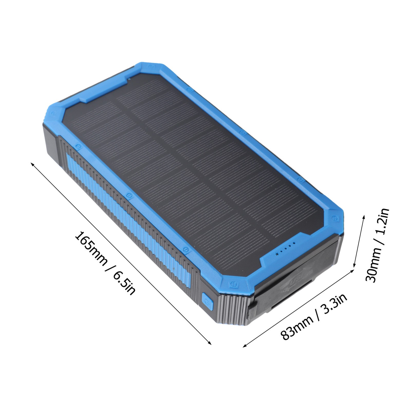 36800mAh Solar Power Bank With Wireless Charging For Outdoor Camping