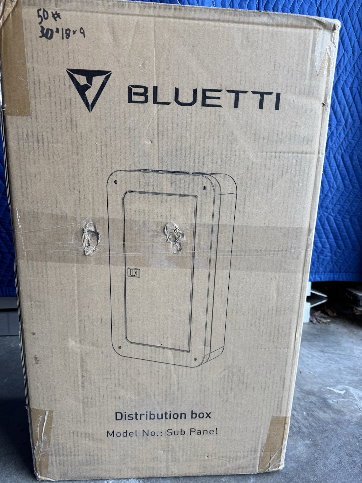 BLUETTI Smart Home Panel for EP500/Pro or AC300 open box new