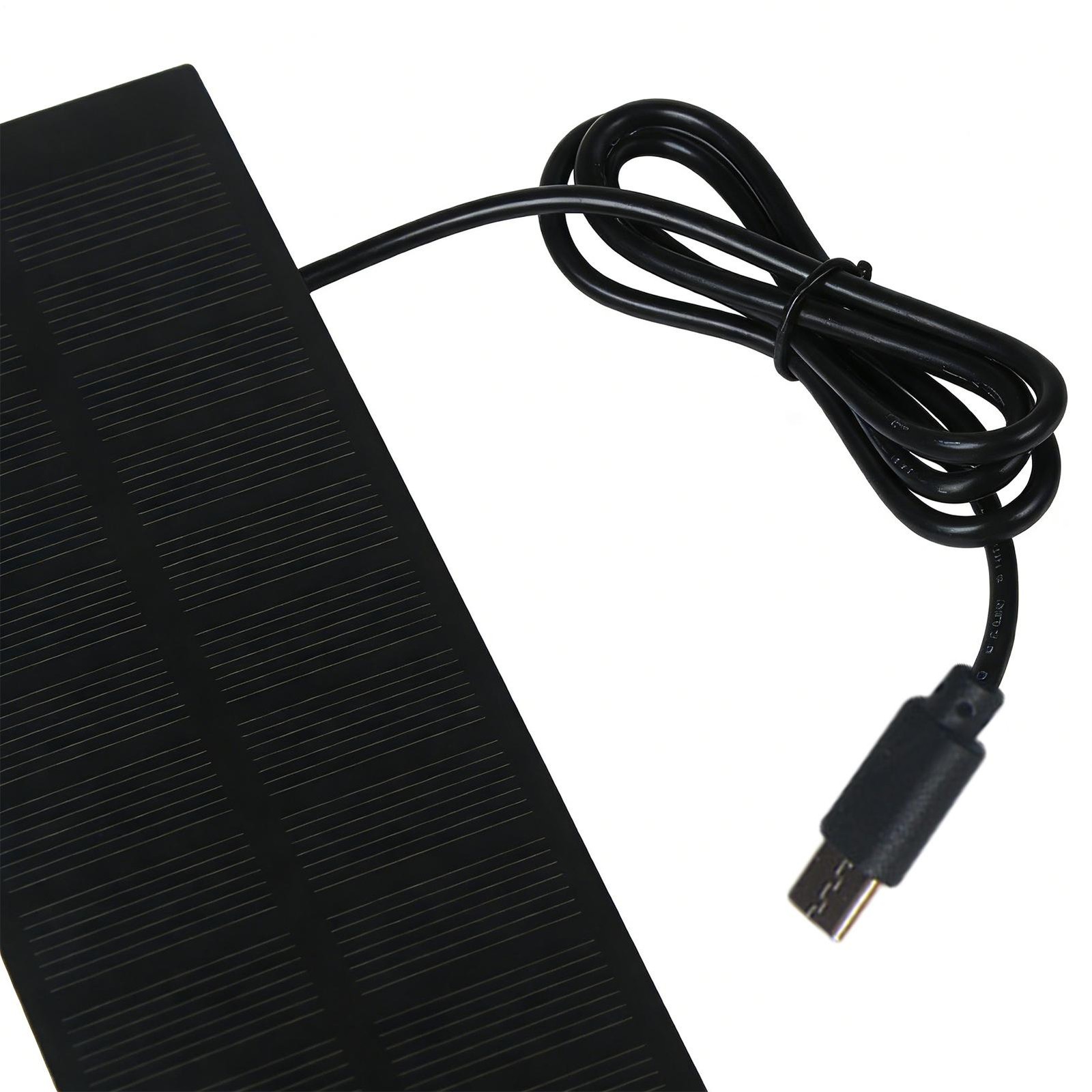 Small Solar Panel 5W 5V Foldable Portable Type-C Charger for Camping