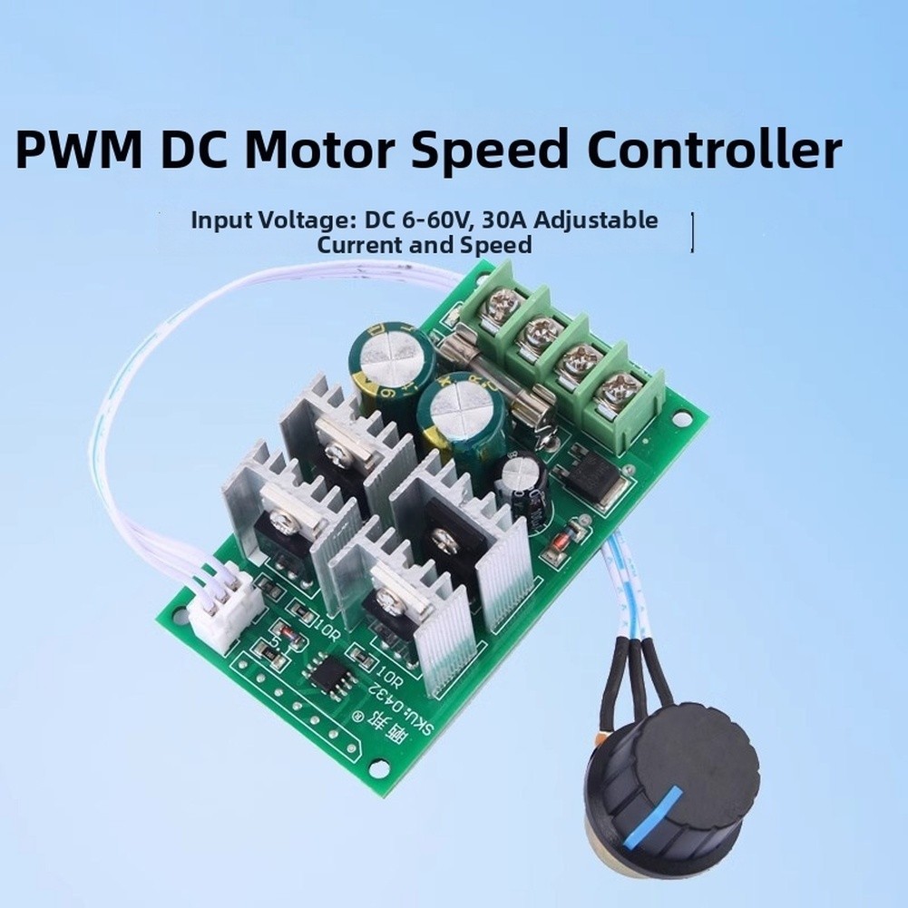 For DC Motor Control DC Motor Controller DC6-60V Input 20A Sustained Output