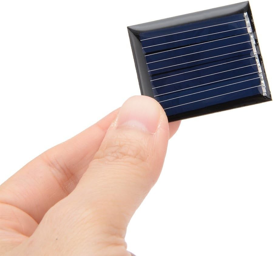 5Pcs 2V 60mA Poly Mini Solar Cell Panel Module DIY for Light Toys Charger 30m…