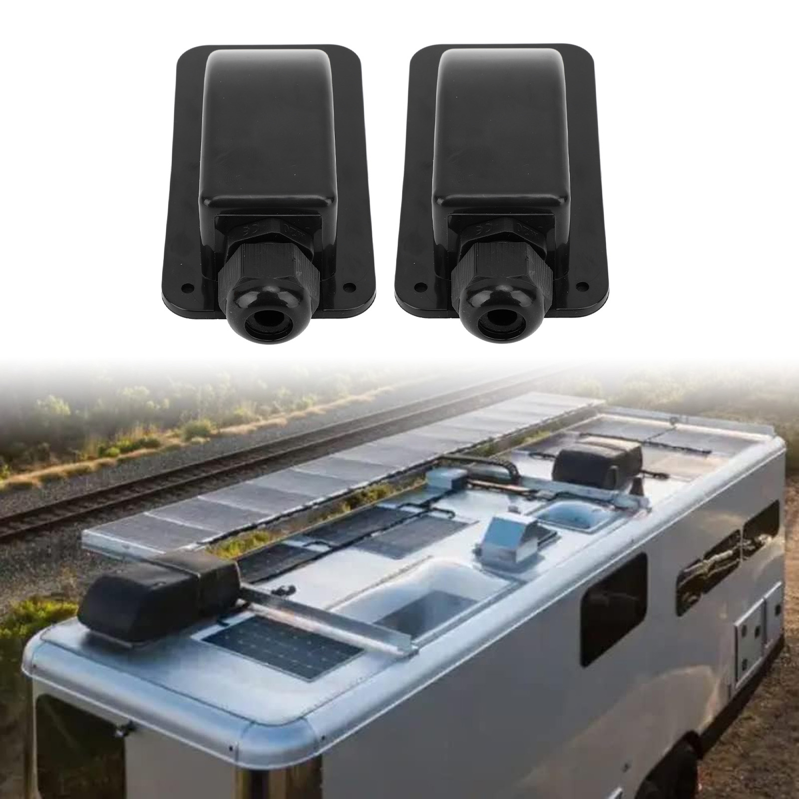Solar Single Cable Entry Gland Cable Entry Gland Housing For 6mm² To 12mm².