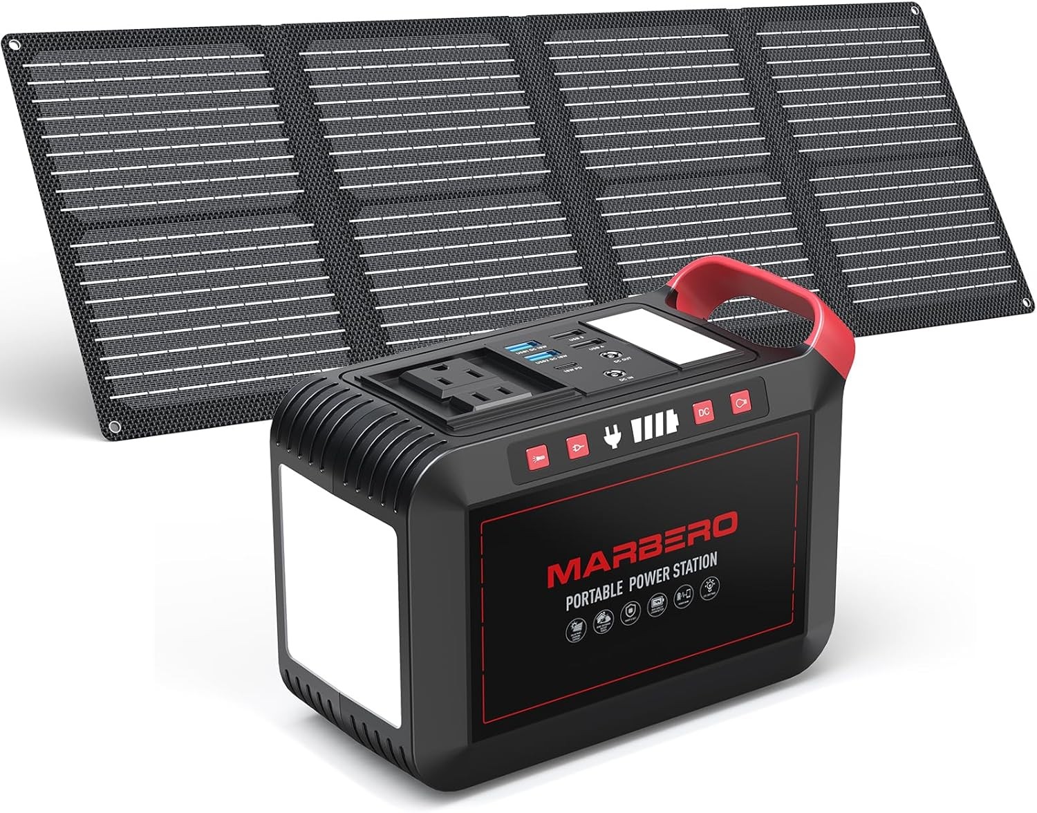 MARBERO 237Wh Solar Generator with 60W Panel