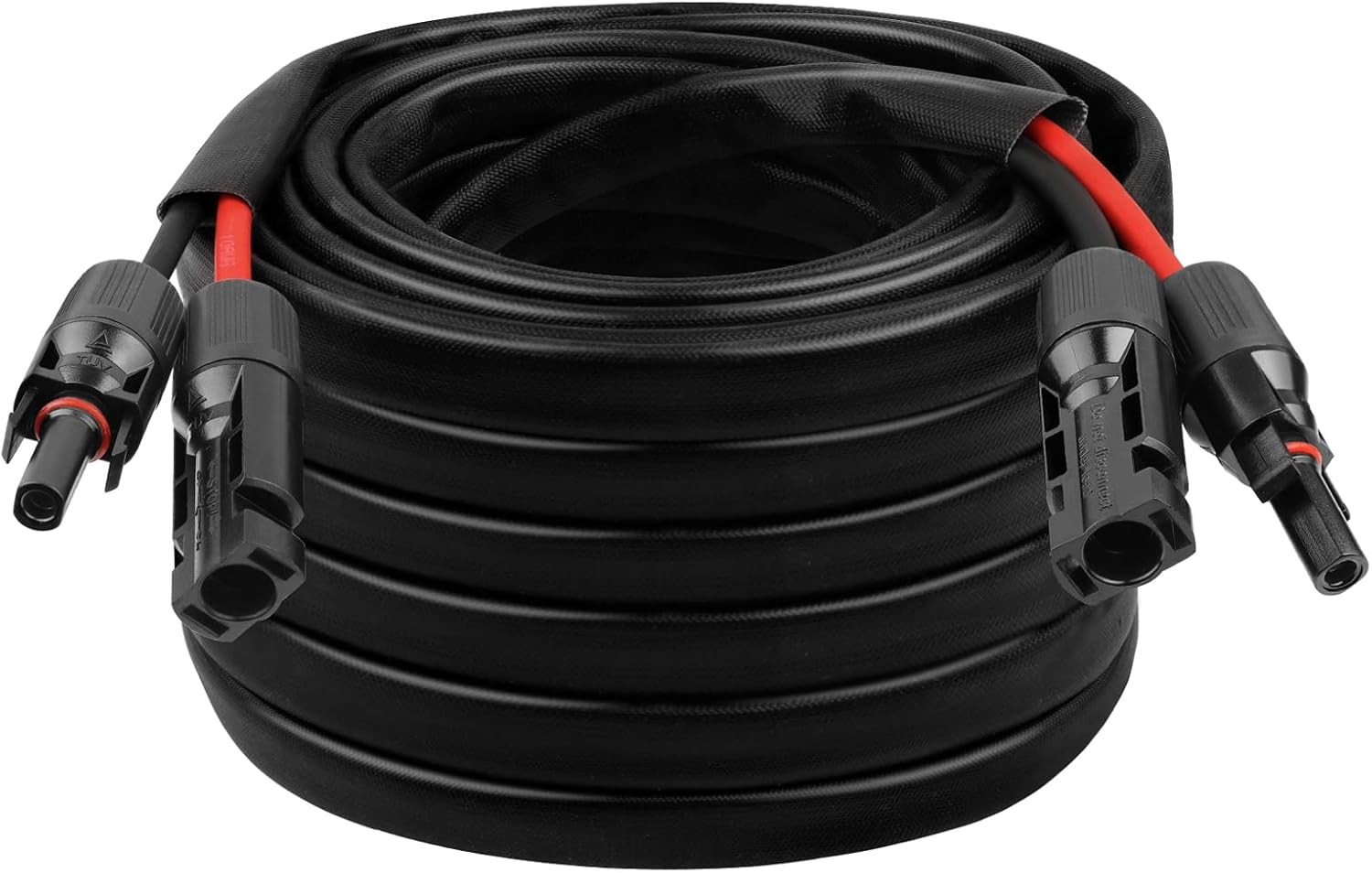 10AWG Solar Cable – 50FT Solar Panel Extension Cord 10 Gauge PV Wire with Flame
