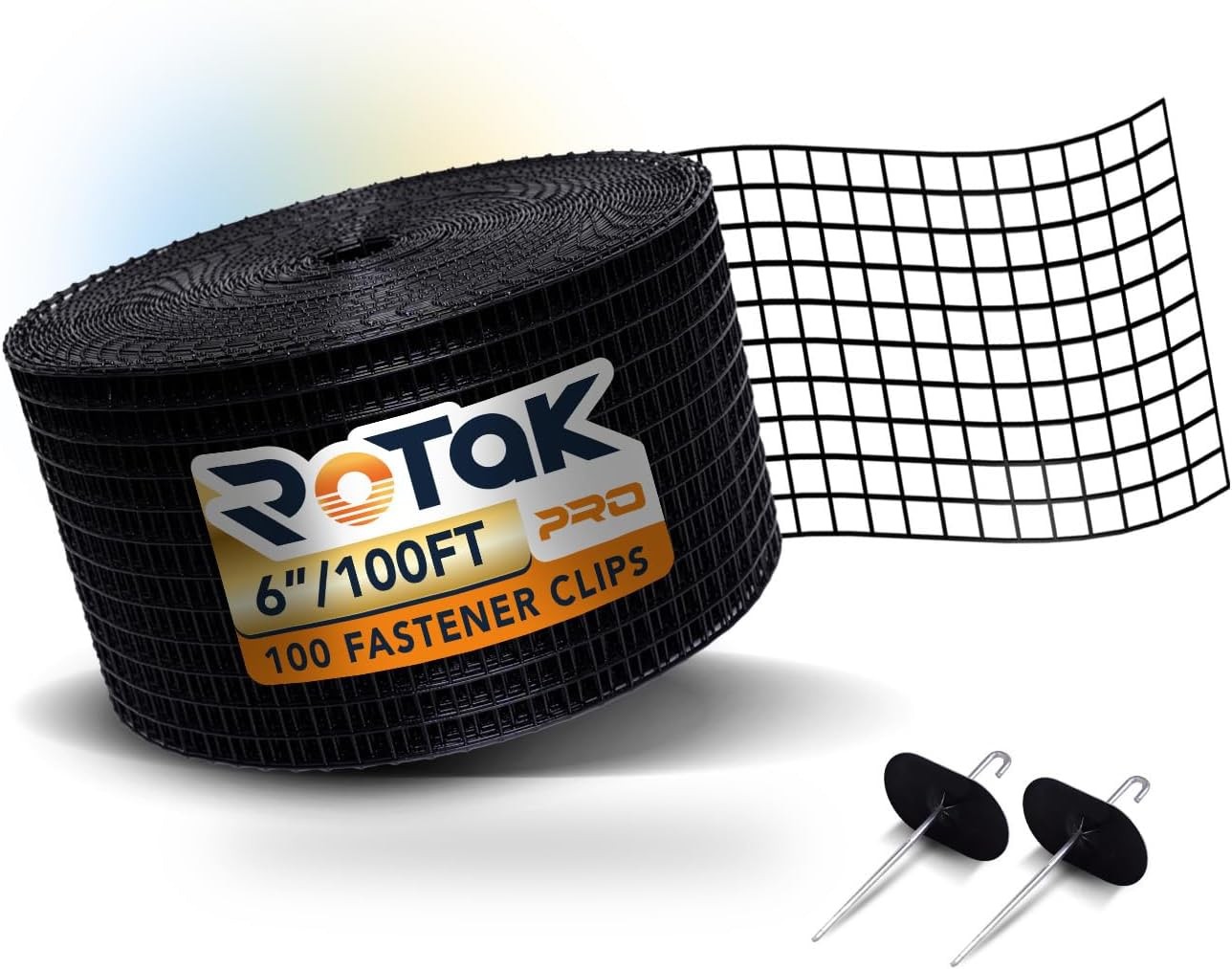 ROTAK Critter Guard PRO – 6in x 100ft Solar Panel Bird Prevention Roll Kit wi…