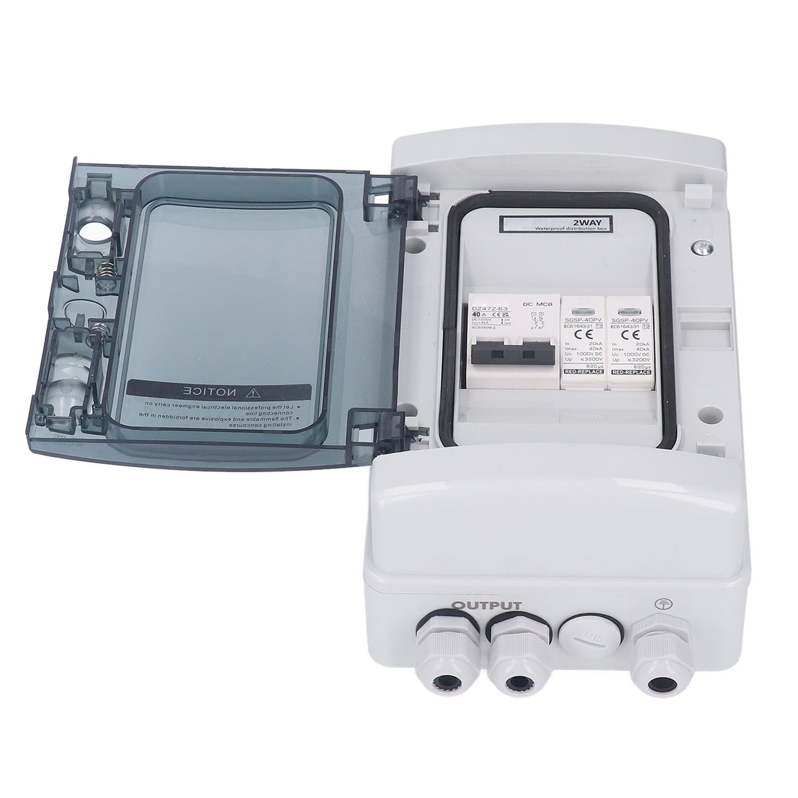 PV Combiner Box IP65 Waterproof Protection Photovoltaic Solar