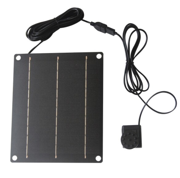 6W solar charger, solar water pump, fountain, outdoor landscape, DC fountain