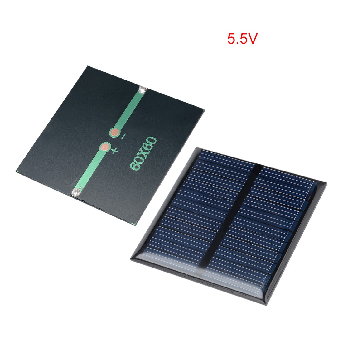 5Pcs 5.5V 60mA Poly Mini Solar Cell Panel Module DIY for Toys Charger
