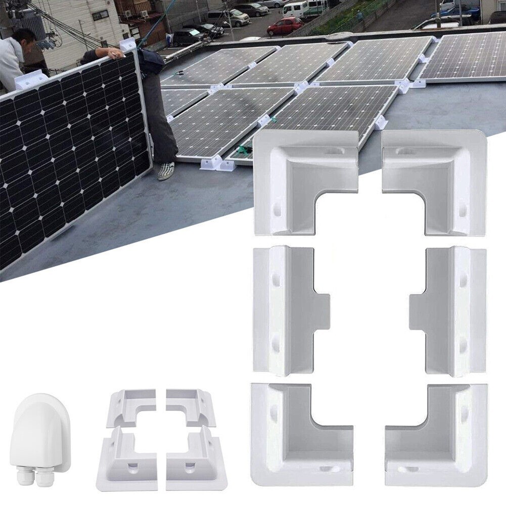 Quick Installation Solar Roof Panel Mounting Brackets for Caravan RV Boat