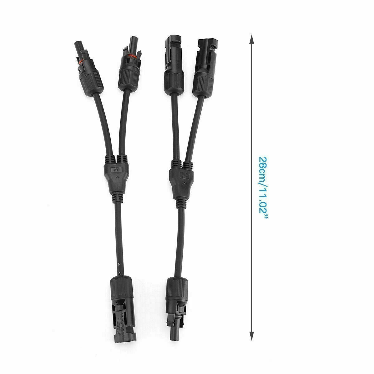 Solar Panel Parallel Connectors – 1 to 3Solar Adapter -Solar Y Branch Connectors