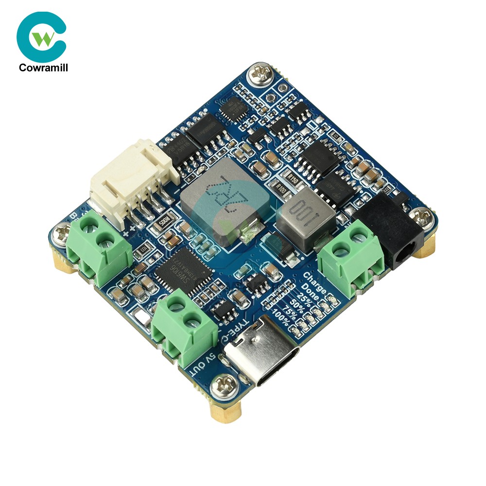 6-24V Solar Panel Power Management Module 5V 3A Supports MPPT, PD QC FCP SFCP