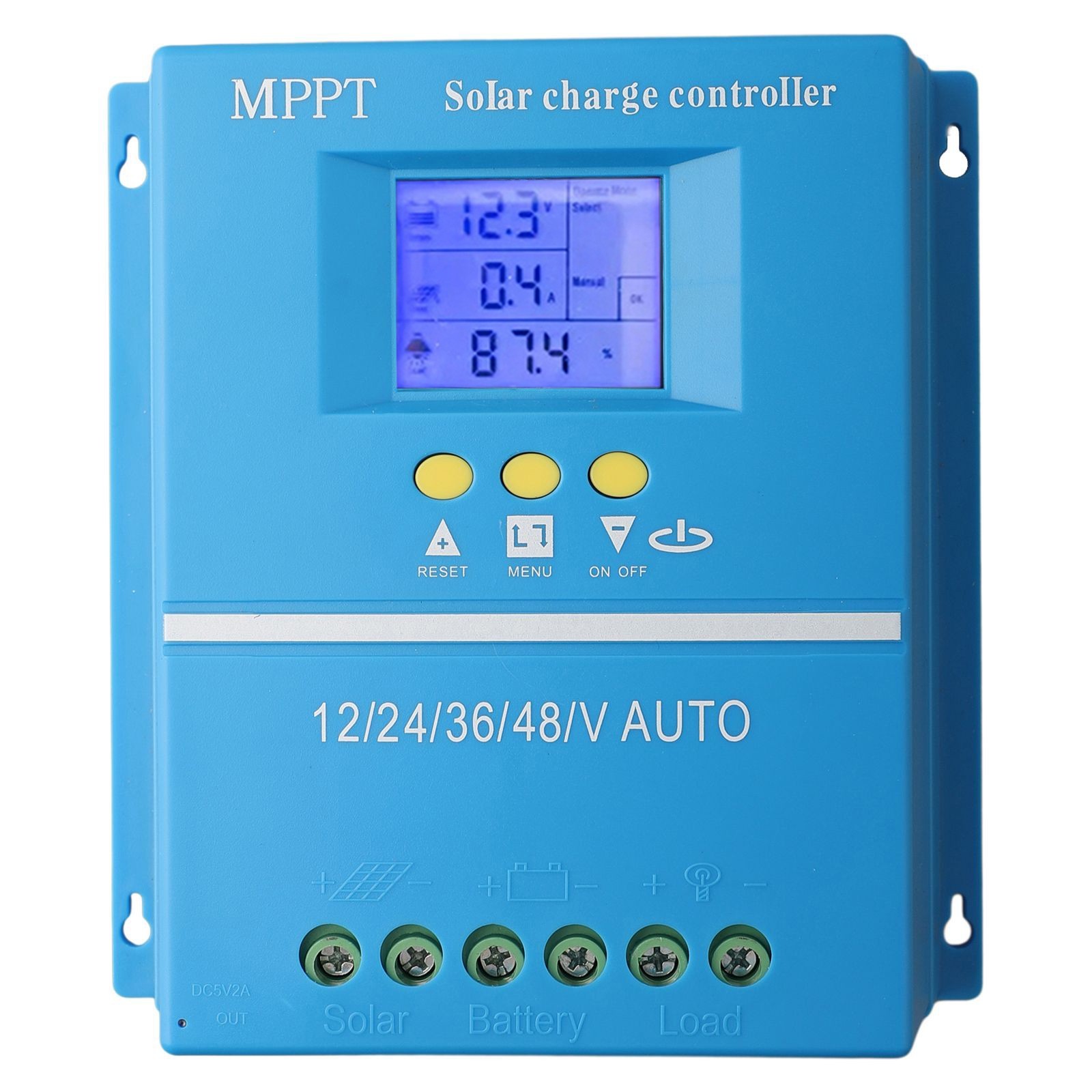 80A 100A Controller Temperature Protection Automatic Voltage Detection