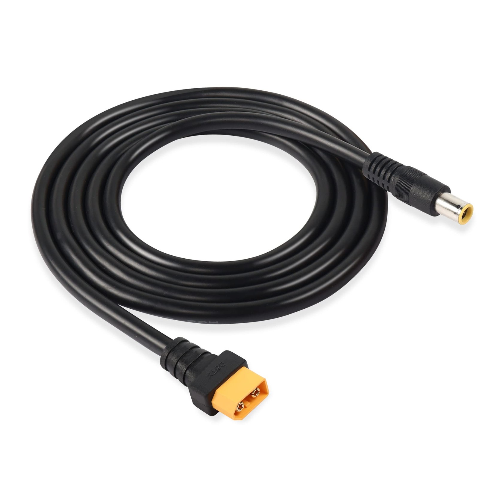 DC 8mm to XT60 Power Cable, 5Ft DC7909 7.9mm x 5.5mm Male to XT-60 Male Adapt.