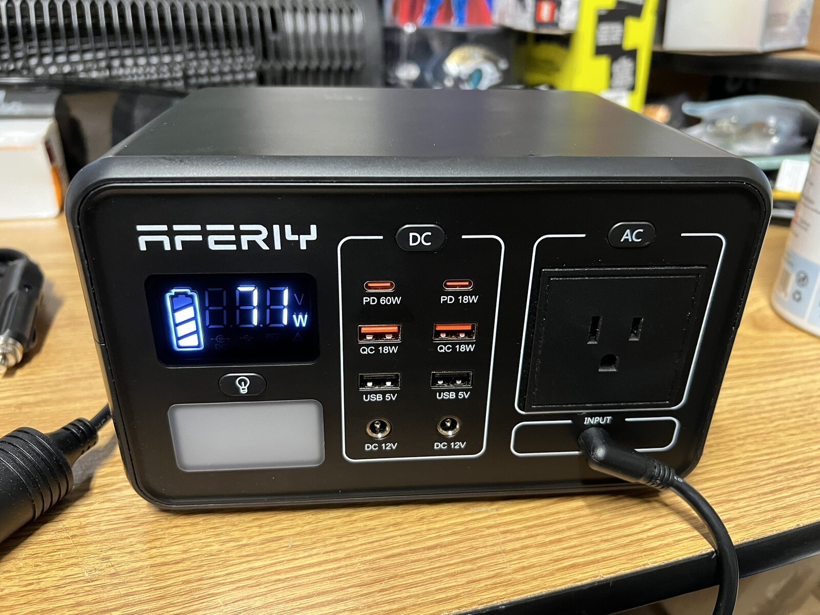 AFERIY Portable Power Station 200W Lithium-ion Battery Backup Generator