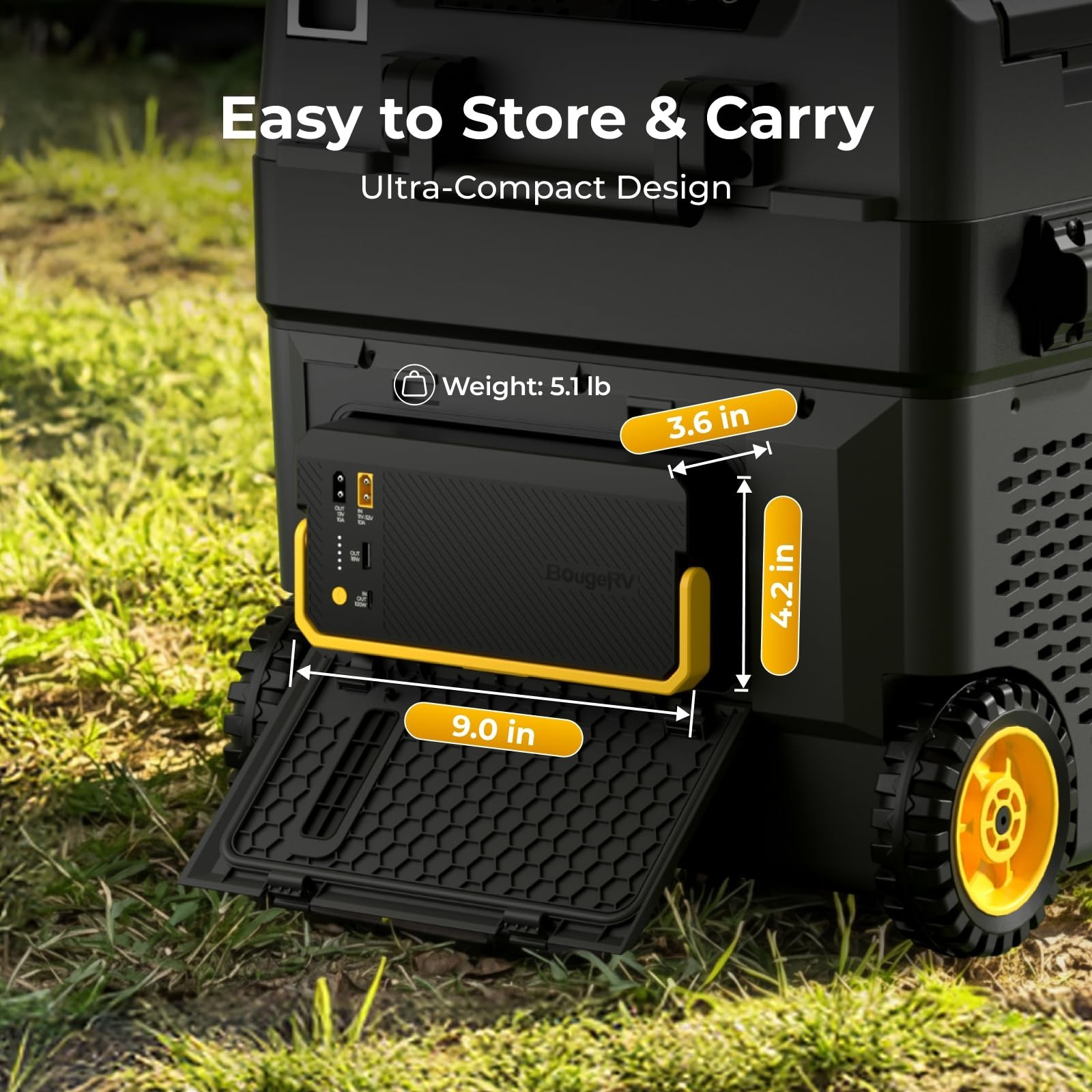 240Wh Detachable Battery Car Refrigerator Power Station For CRD2V2.0 RockyV3.0