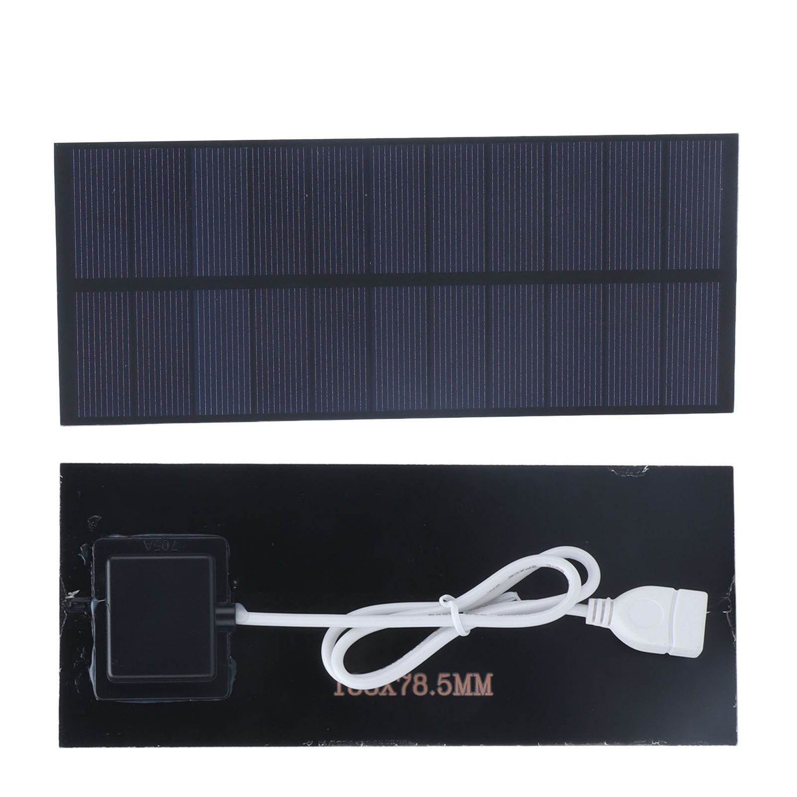 2.5W Solar Panel 188×78.5mm Solar Charging Board 3.7V‑5V Battery Charger Portabl