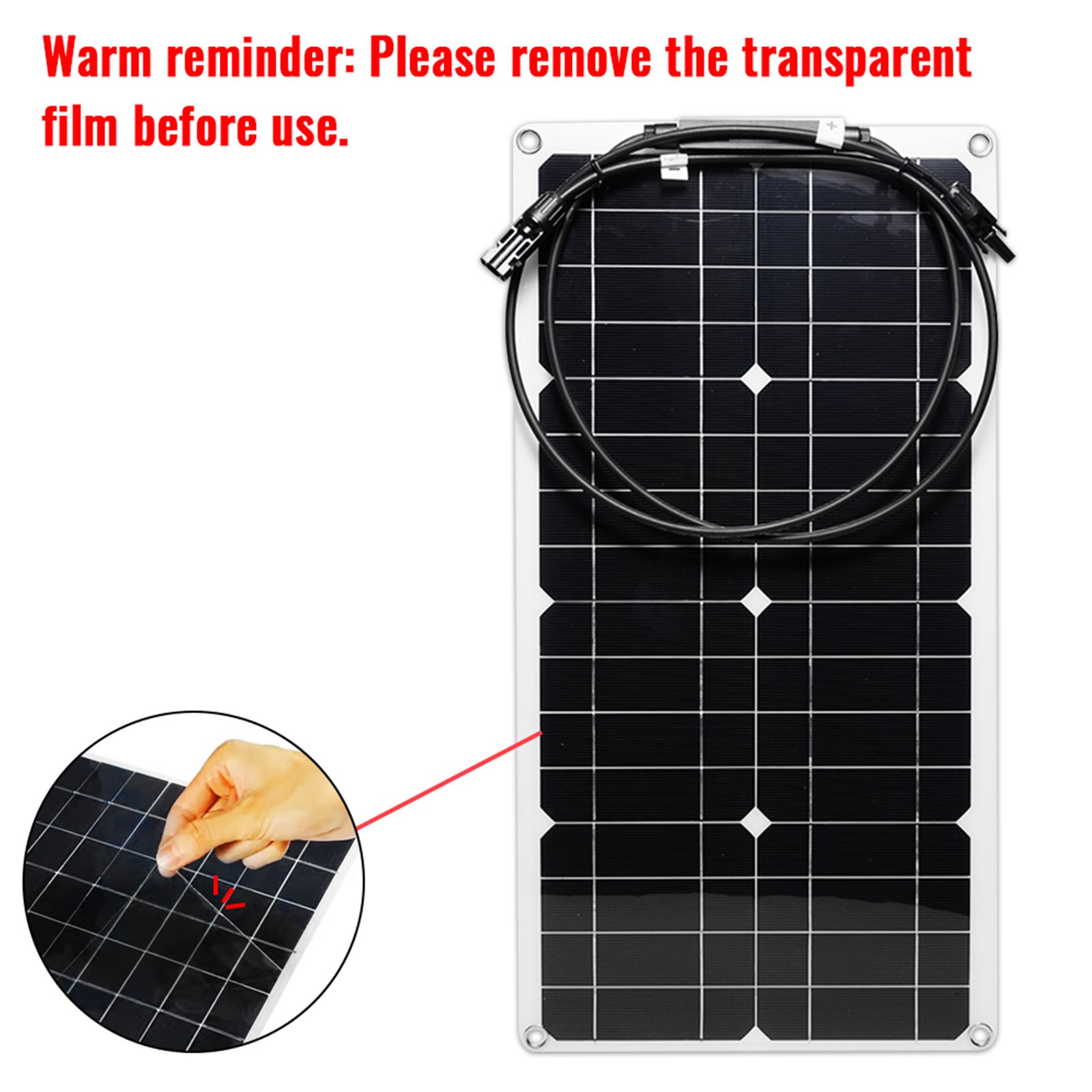 15000W Peak Solar System Kit 12V/24V To 110V 220V Inverter Generator for Camp