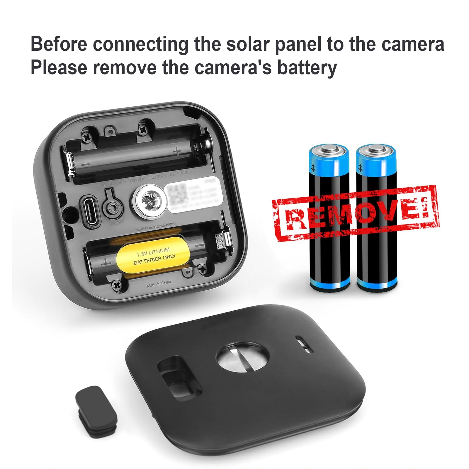 4W Solar Panel for Blink Outdoor 4 (4th Gen) , Solar Panel with USB-Port, Plu…