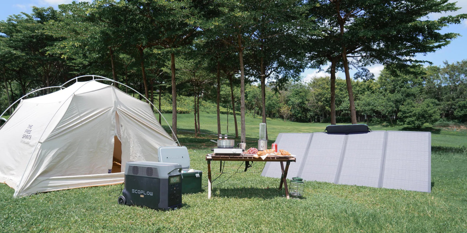 EcoFlow DELTA Pro 3600Wh Portable Power Station+400W Solar Panel Solar Generator