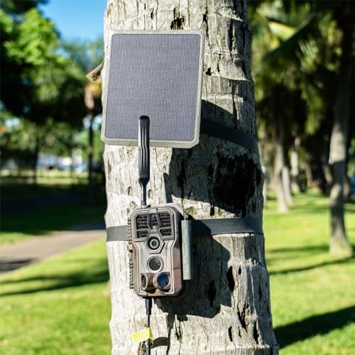 Solar Panel Charger for Trail Cameras – 3.5W Solar Power Supply, Compatible with