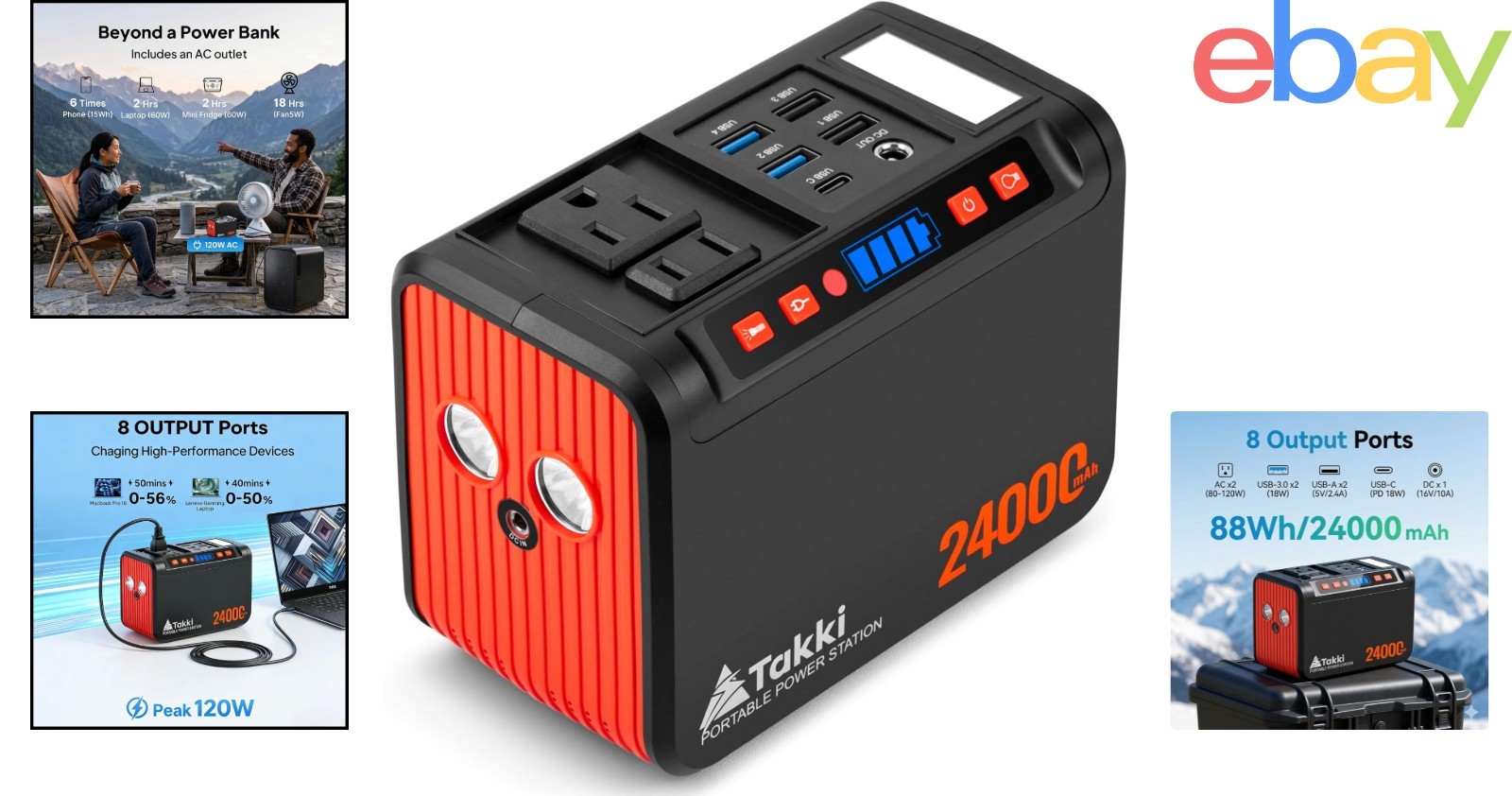 Perfect Father’s Day Gift: 88.8Wh Portable Power Station