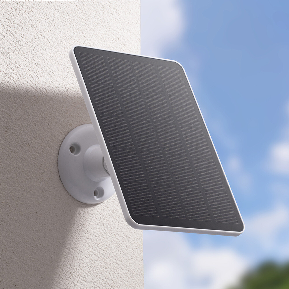 4W 5V Solar Panel for Outdoor Camera Security Micro USB Type C Battery Charger