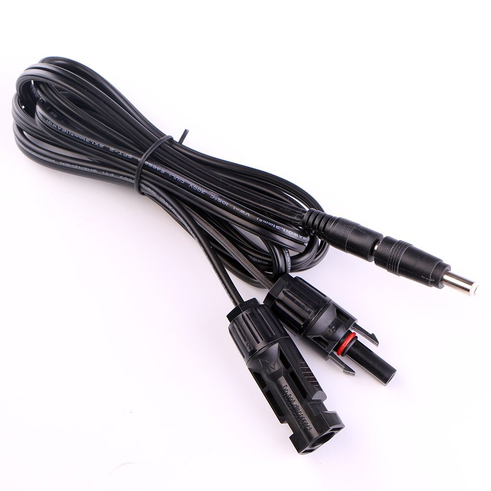 ALLPOWERS Solar Extension Cable with Female and Male Connector to DC 5.5mm